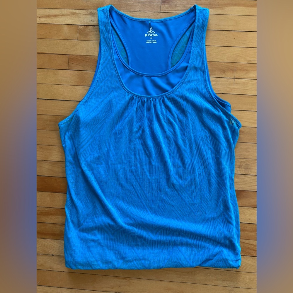 Prana Electric Blue Women's Tank Top